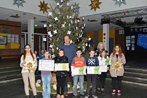 Mittelschule Stockstadt spendet 500,- Euro