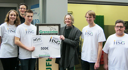 Hermann-Staudinger-Gymnasium spendet 500,- Euro