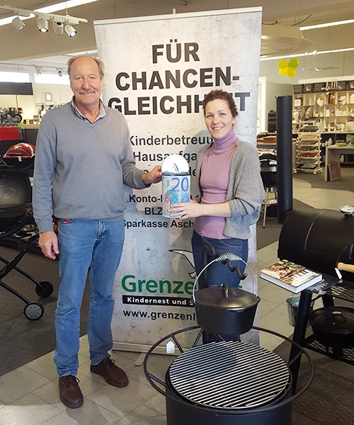 Hommel veranstaltete Grill-Event