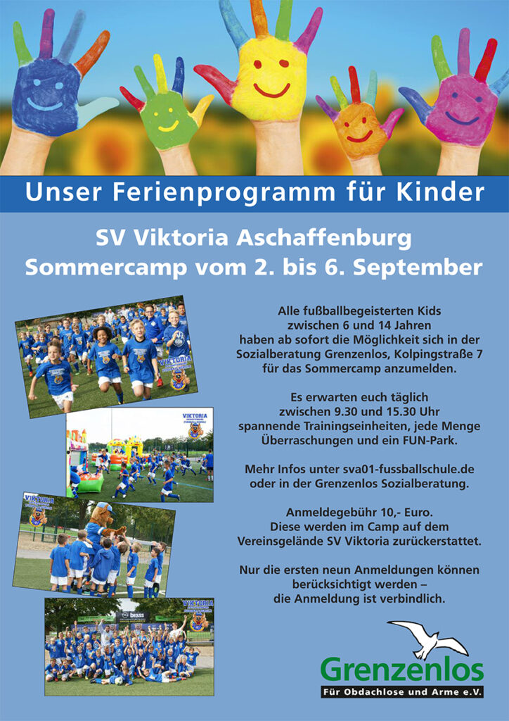 Ferienprogramm – Fußball-Sommercamp