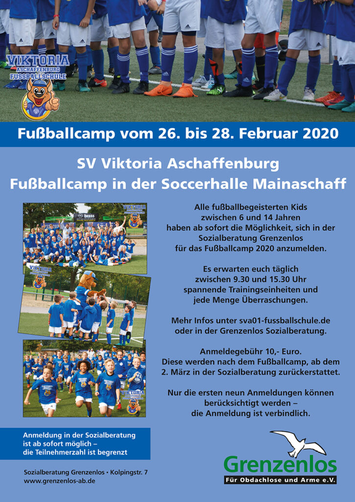 Fußball-Camp der Viktoria Aschaffenburg