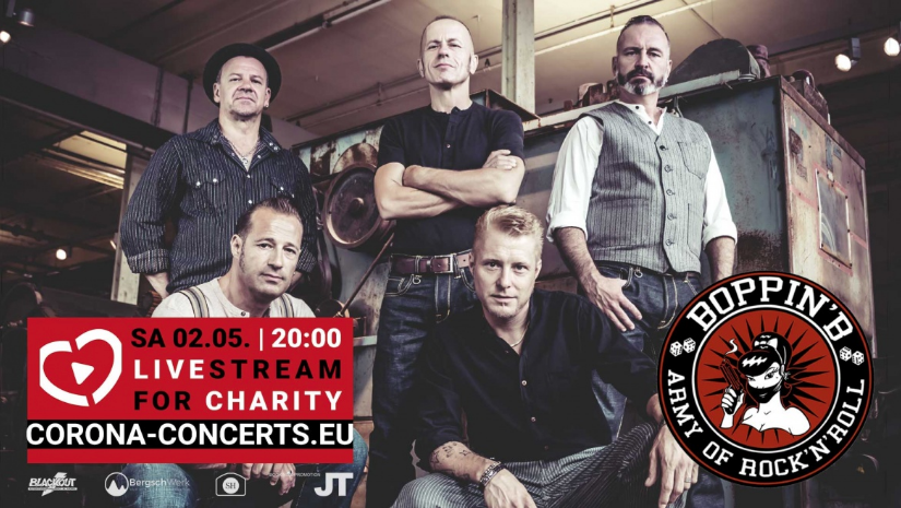 LIVE STREAM FOR CHARITY  – 2.5. um 20h