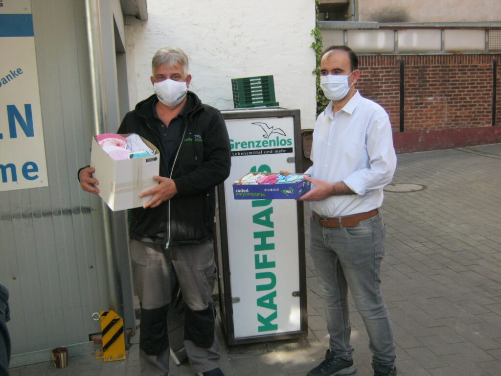 „Wir für Aschaffenburg e.V.“ spendet 300 Masken