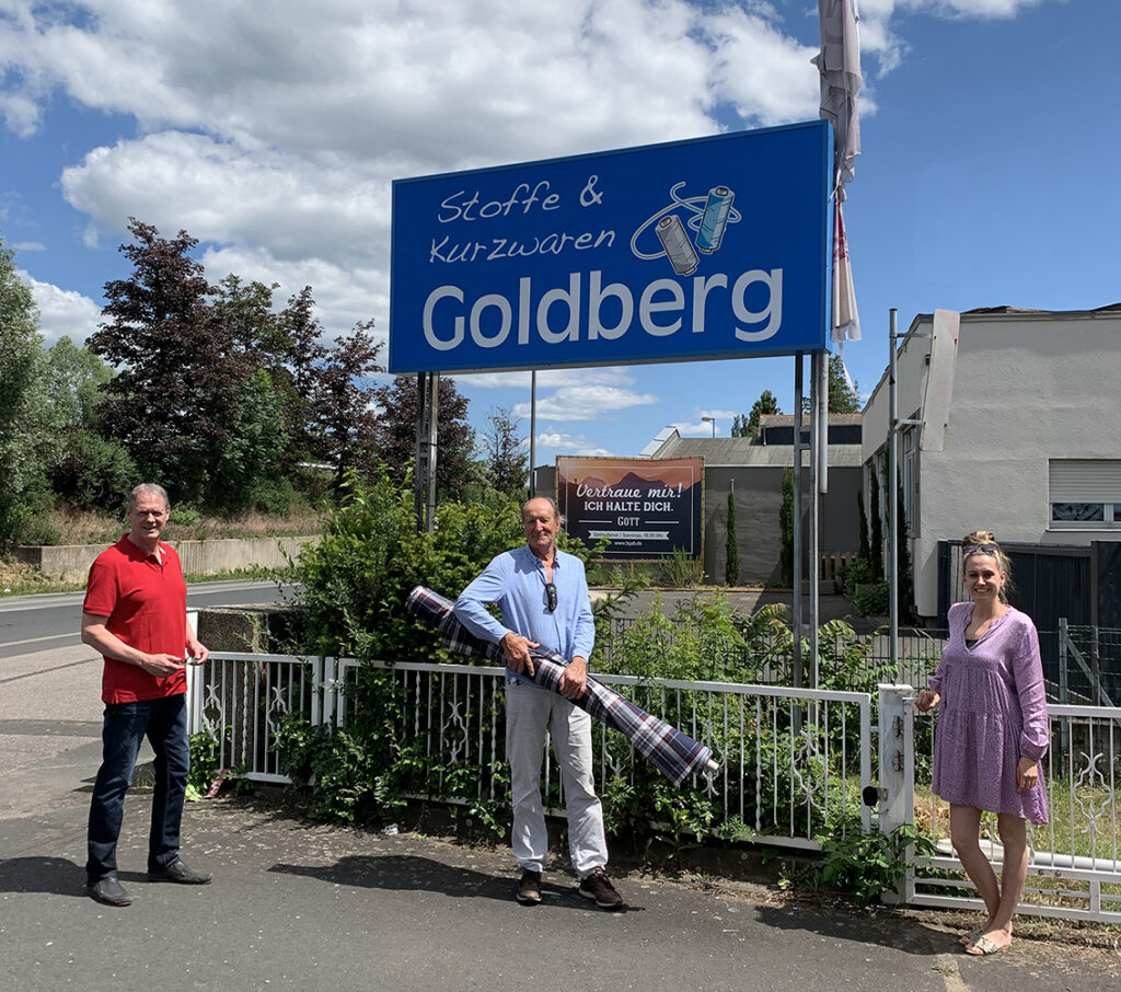 Goldberg spendet 1.500,- Euro aus Masken-Aktion