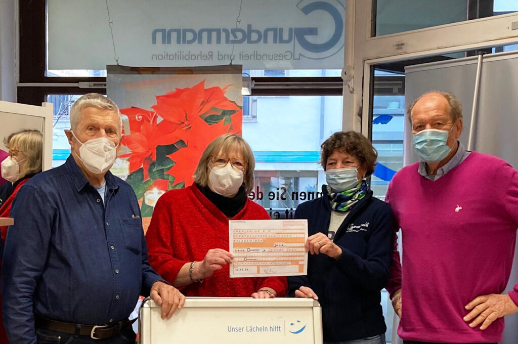 Gundermann spendet 3.000,- Euro