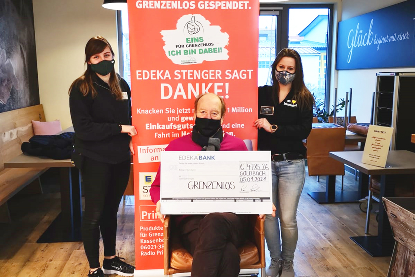 EDEKA: 4.785,26 – Pfandbonspenden