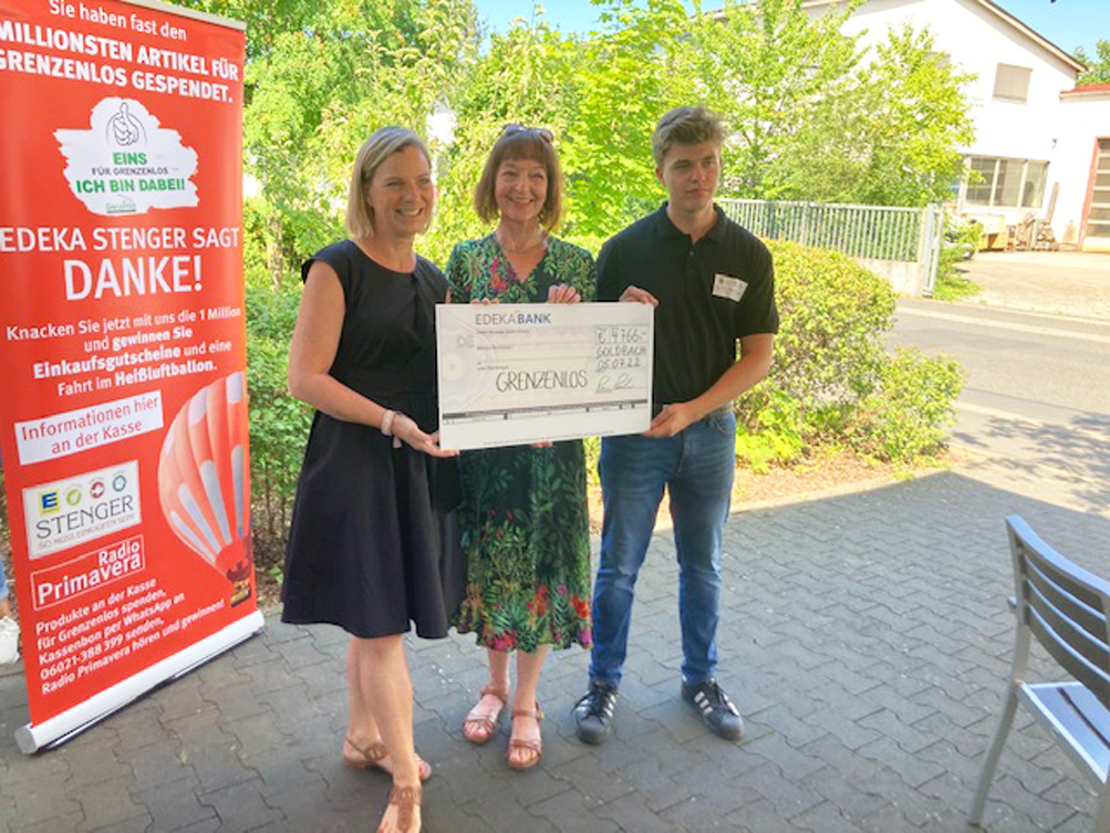 Grundschule Goldbach spendet fast 5.000,- Euro