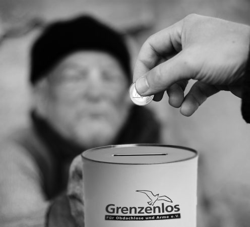 ACHTUNG! WICHTIGE INFO: Wir sammeln keine Spenden auf der Straße!