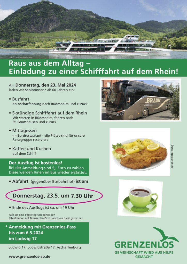 23. Mai 2024 – Schifffahrt auf dem Rhein