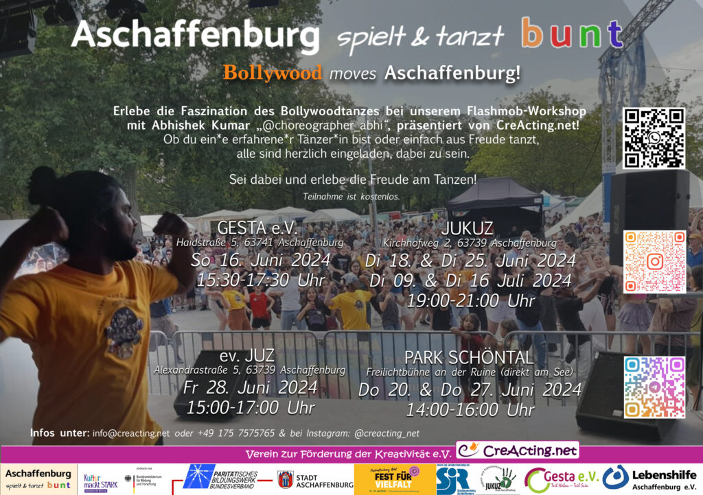 Aschaffenburg spielt & tanzt bunt
