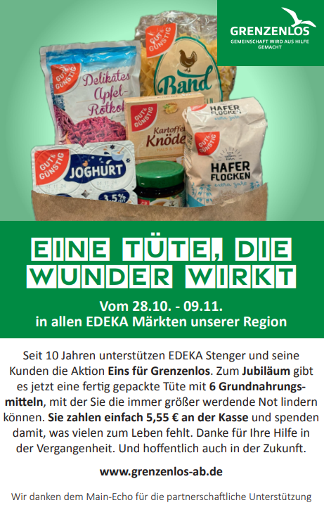 Eine Tüte die Wunder wirkt