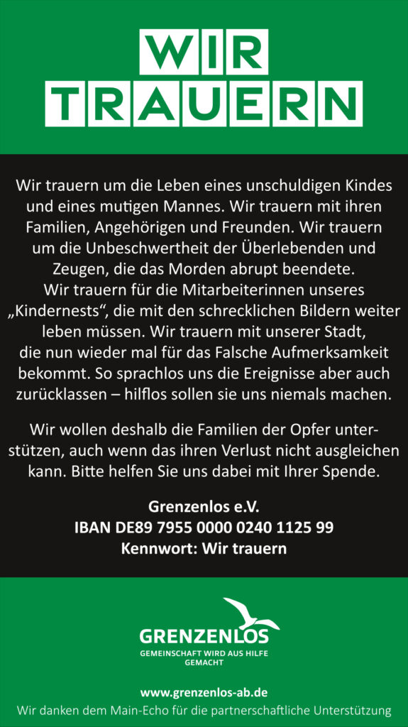 In Tiefer Trauer