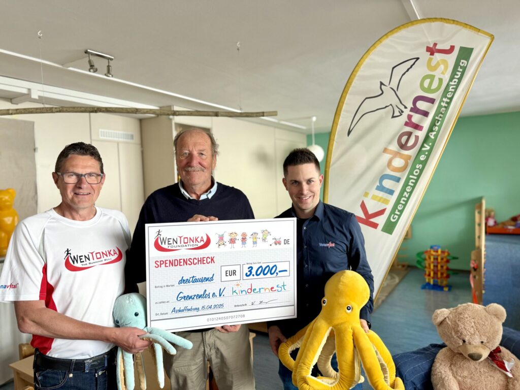 Aus Verbundenheit Gutes tun – WenTonka Foundation unterstützt Kindernest mit 3.000€