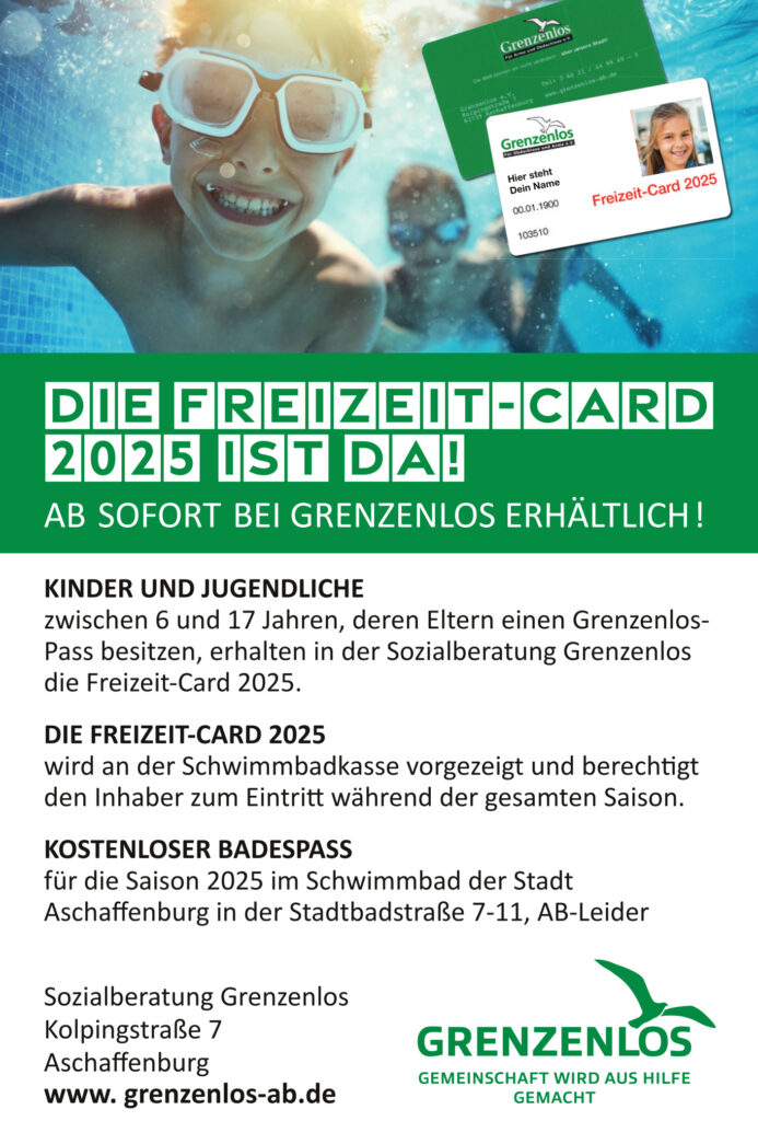 Die Freizeit-Card 2025 ist ab sofort erhältlich!