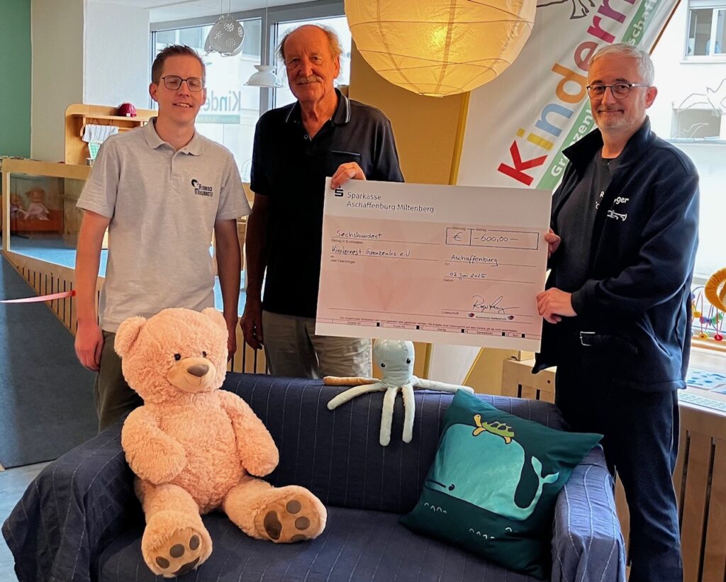 Spende des Musikvereins Gailbach – 600 Euro für das Kindernest