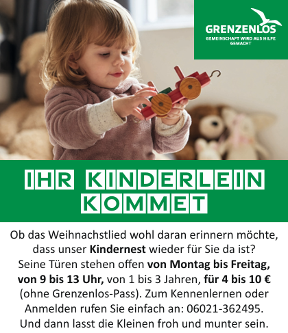 Kommet, ihr Kinderlein – das Kindernest ist zurück