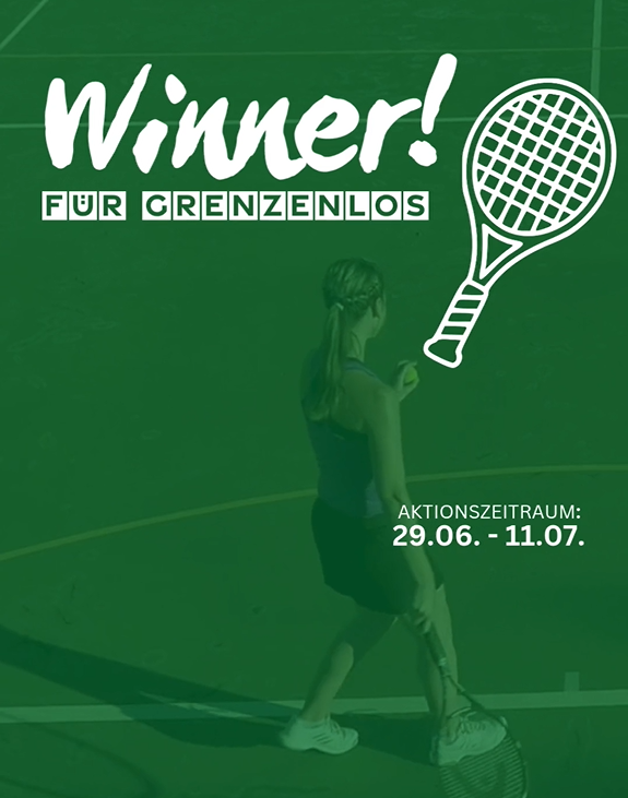 Aktion WINNER für Grenzenlos!